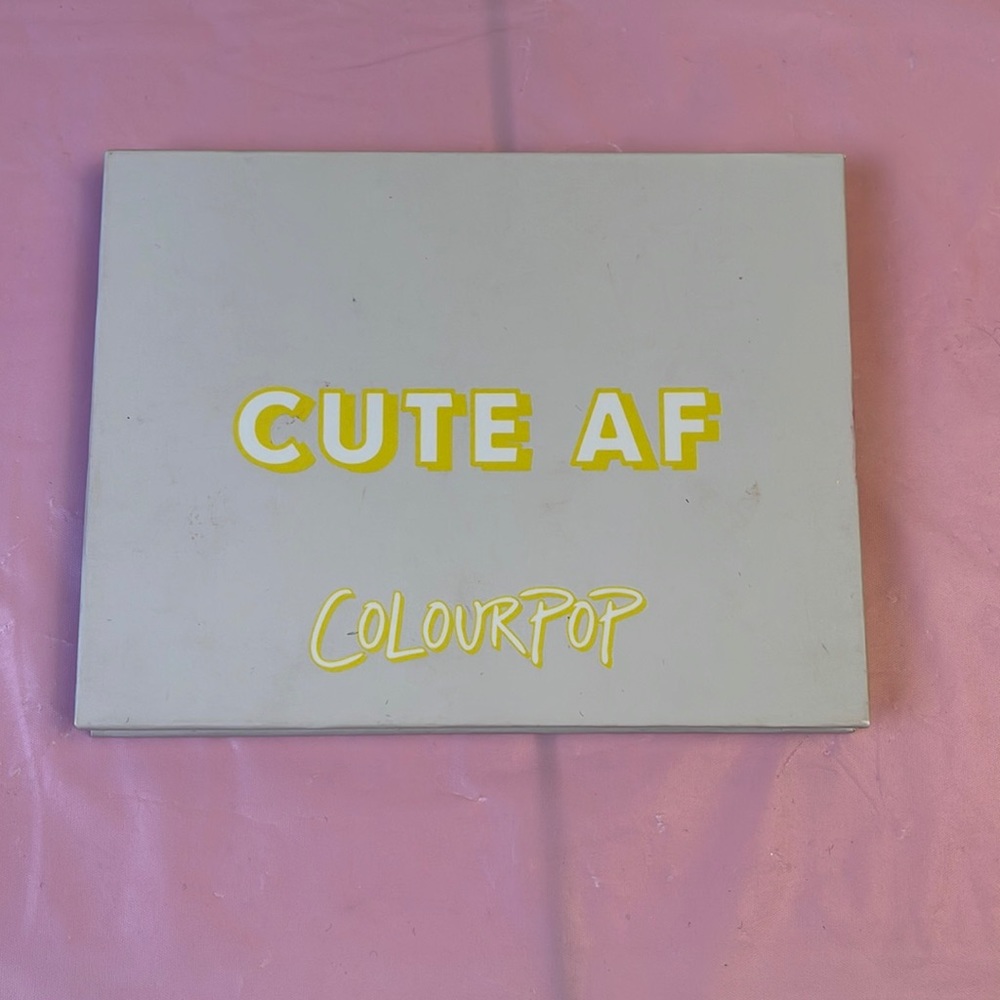 Colourpop cute af palette